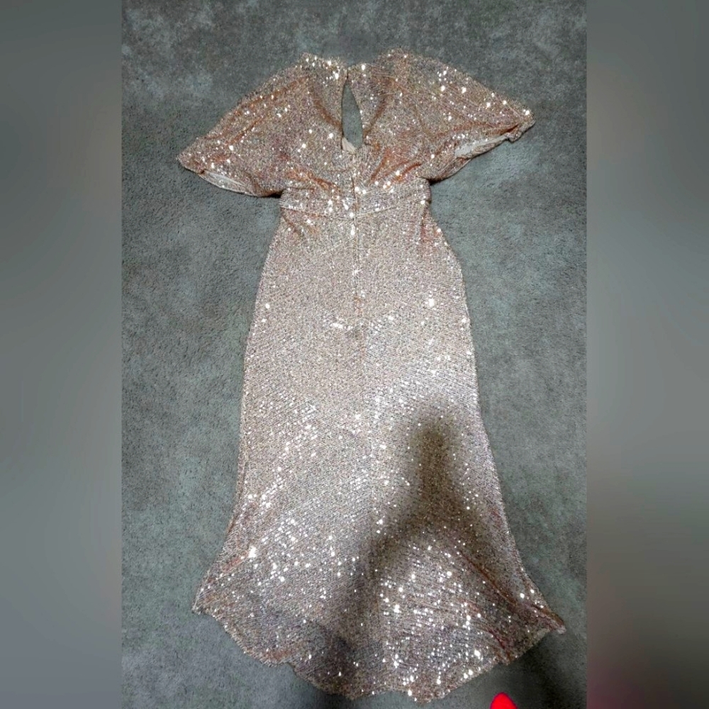 Sequin Evening Gown